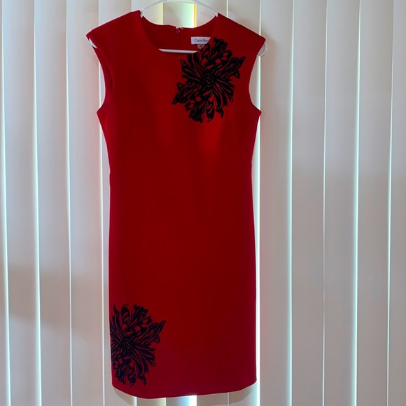 Calvin Klein Dresses & Skirts - Calvin Klein Red dress